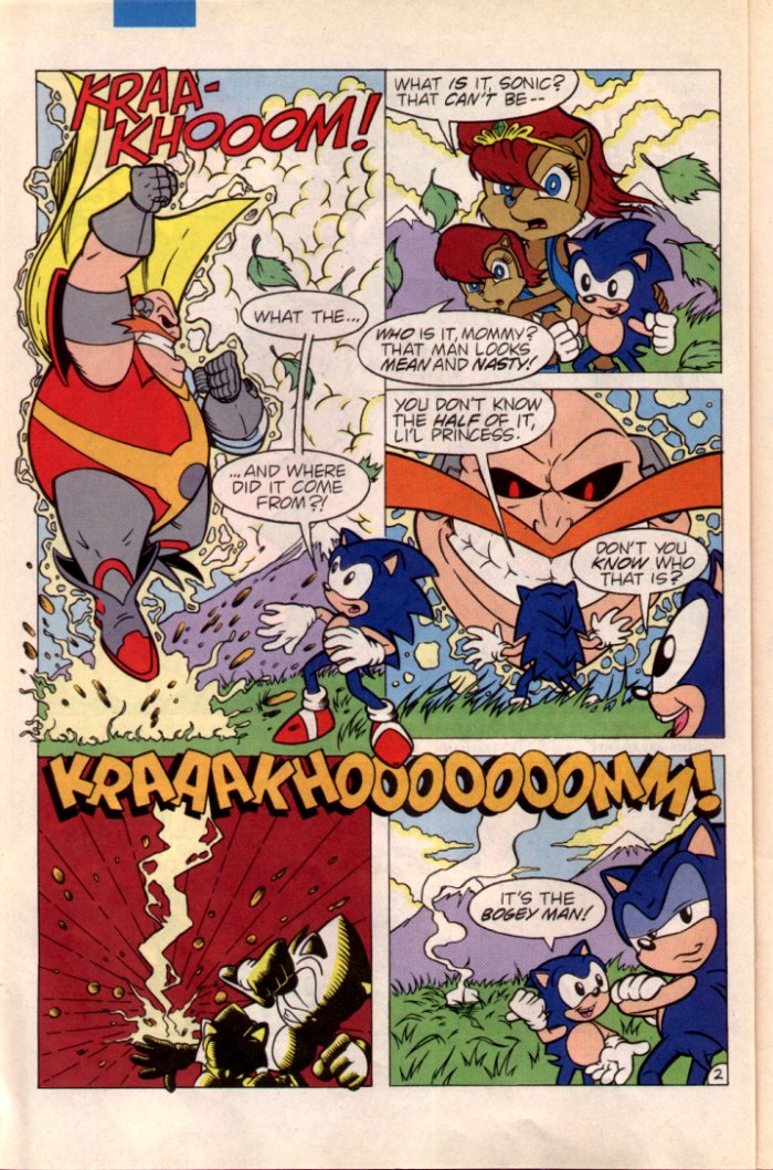 Sonic - Archie Adventure Series May 1995 Page 2